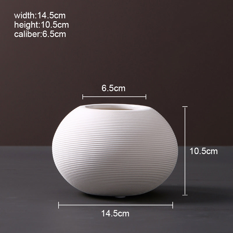 Nordic Scandinavian Style Ceramic Vase PearlNestDecor.com