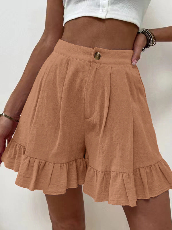 Loose-fitting Shorts High-waisted Shorts For Women NorixaFashion.com