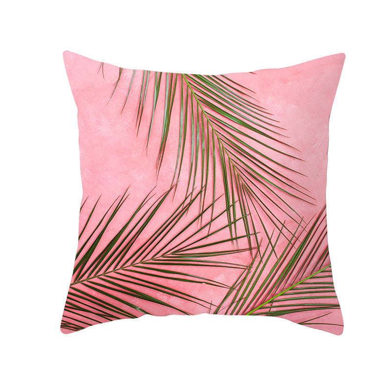 Tropical Plants Pillowcase Decor PearlNestDecor.com