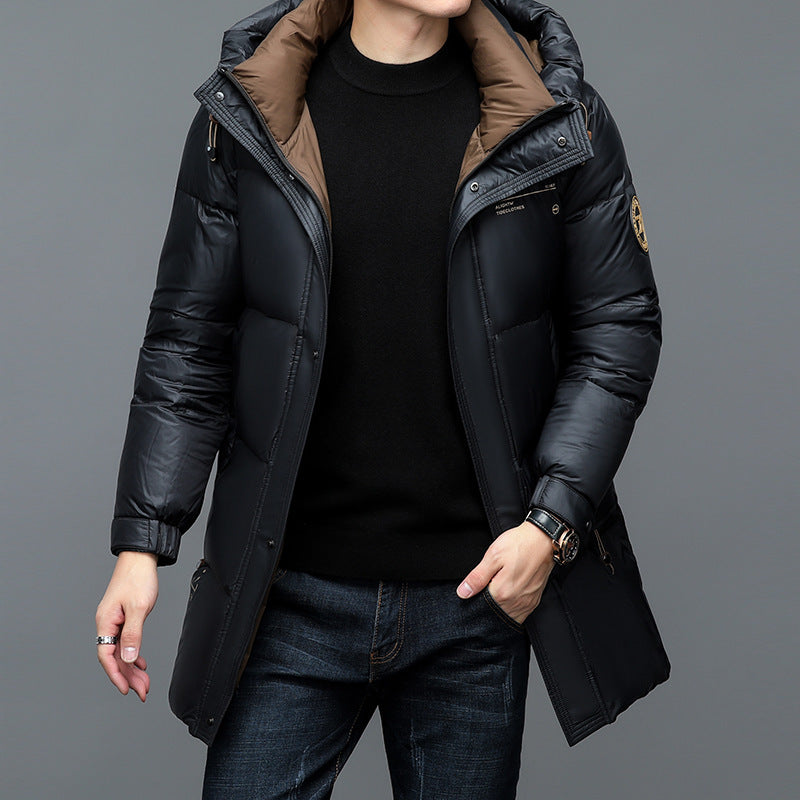 New Winter Men's Duck Down Warm Thick Casual Jacket LuxuryLifeWay Online Store