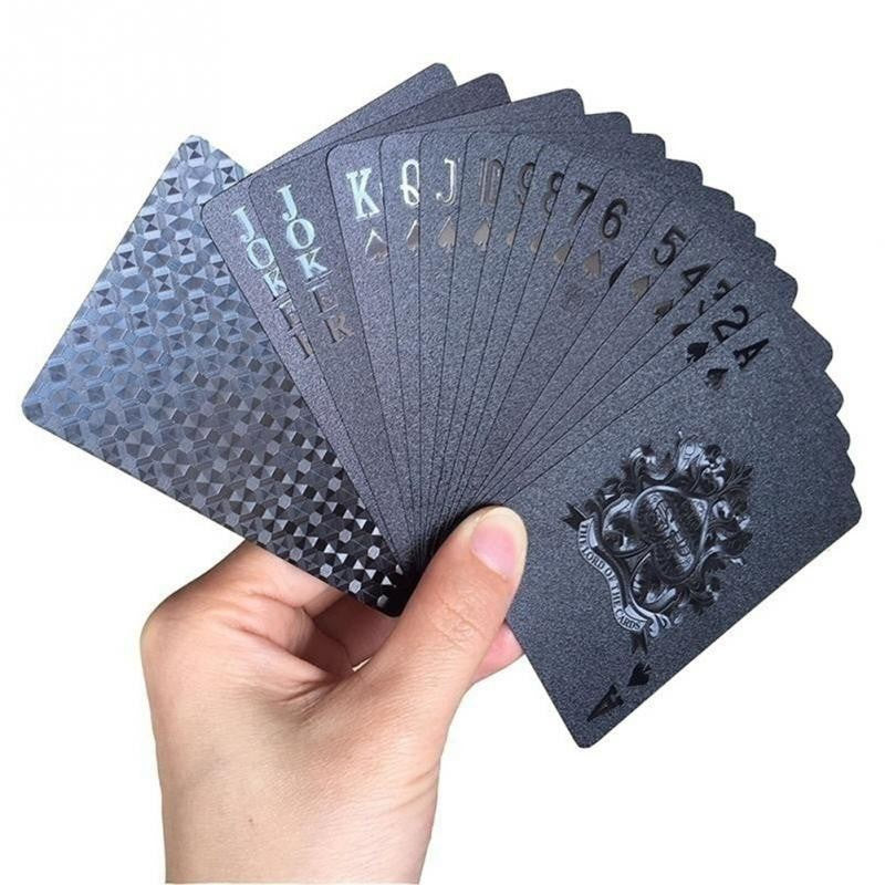 Playing Cards Gold Foil Playing Cards Waterproof CJD