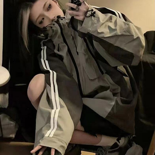 Outdoor Jacket Coat Men's Niche Hooded Jacket CJD