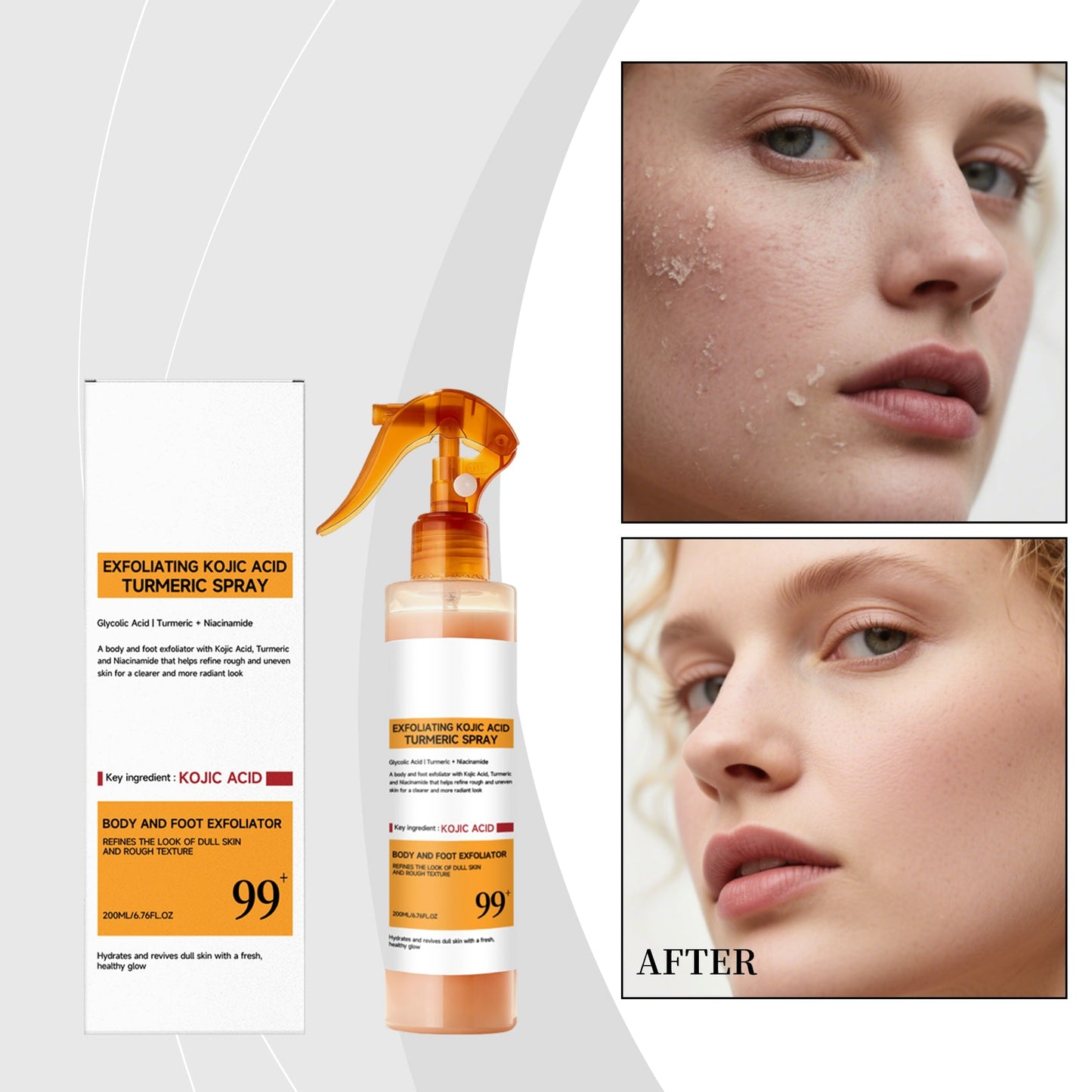 Exfoliating And Skin Renewal Serum 200ml Tri Light Beauty