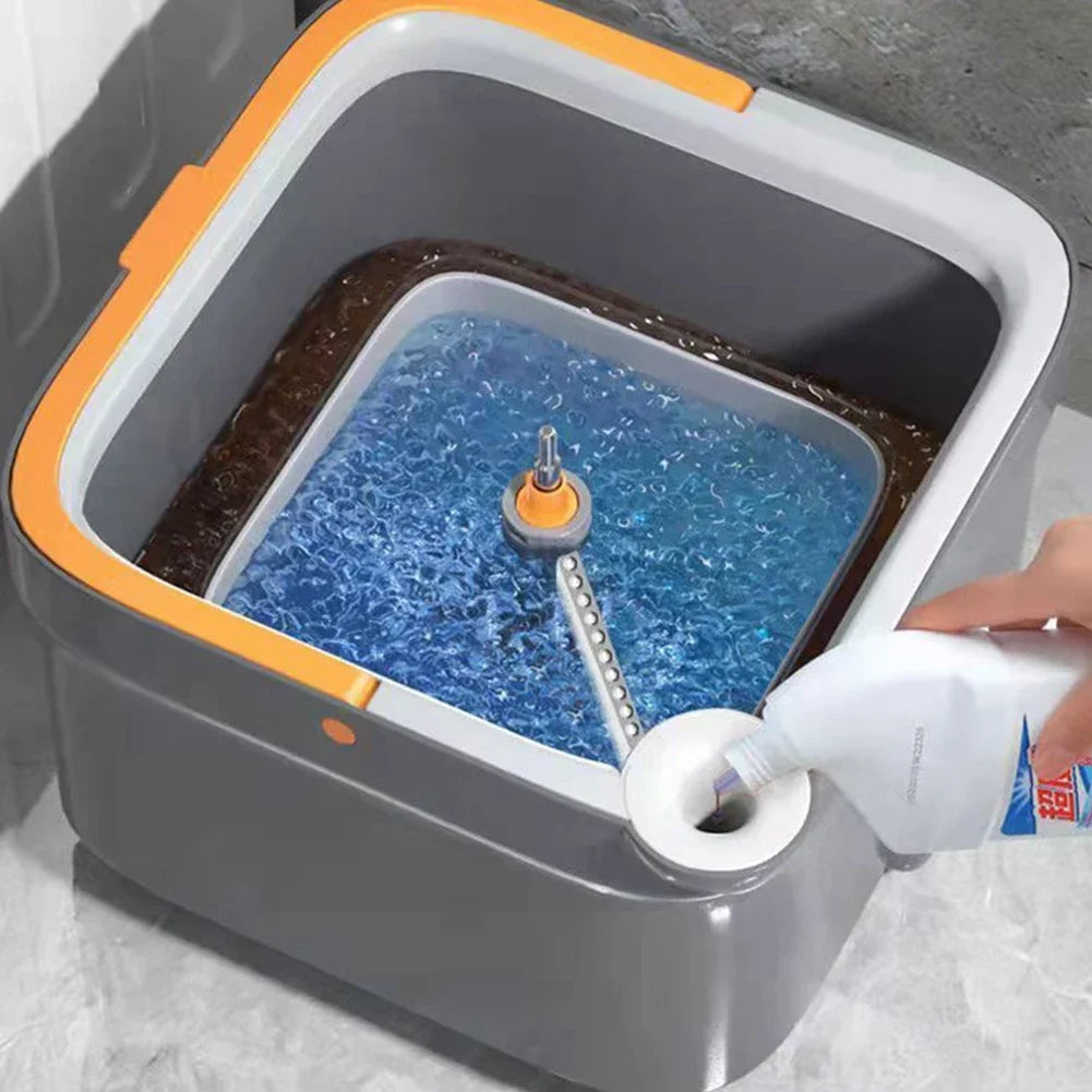 360 Rotating Spin Mop With Self-Cleaning