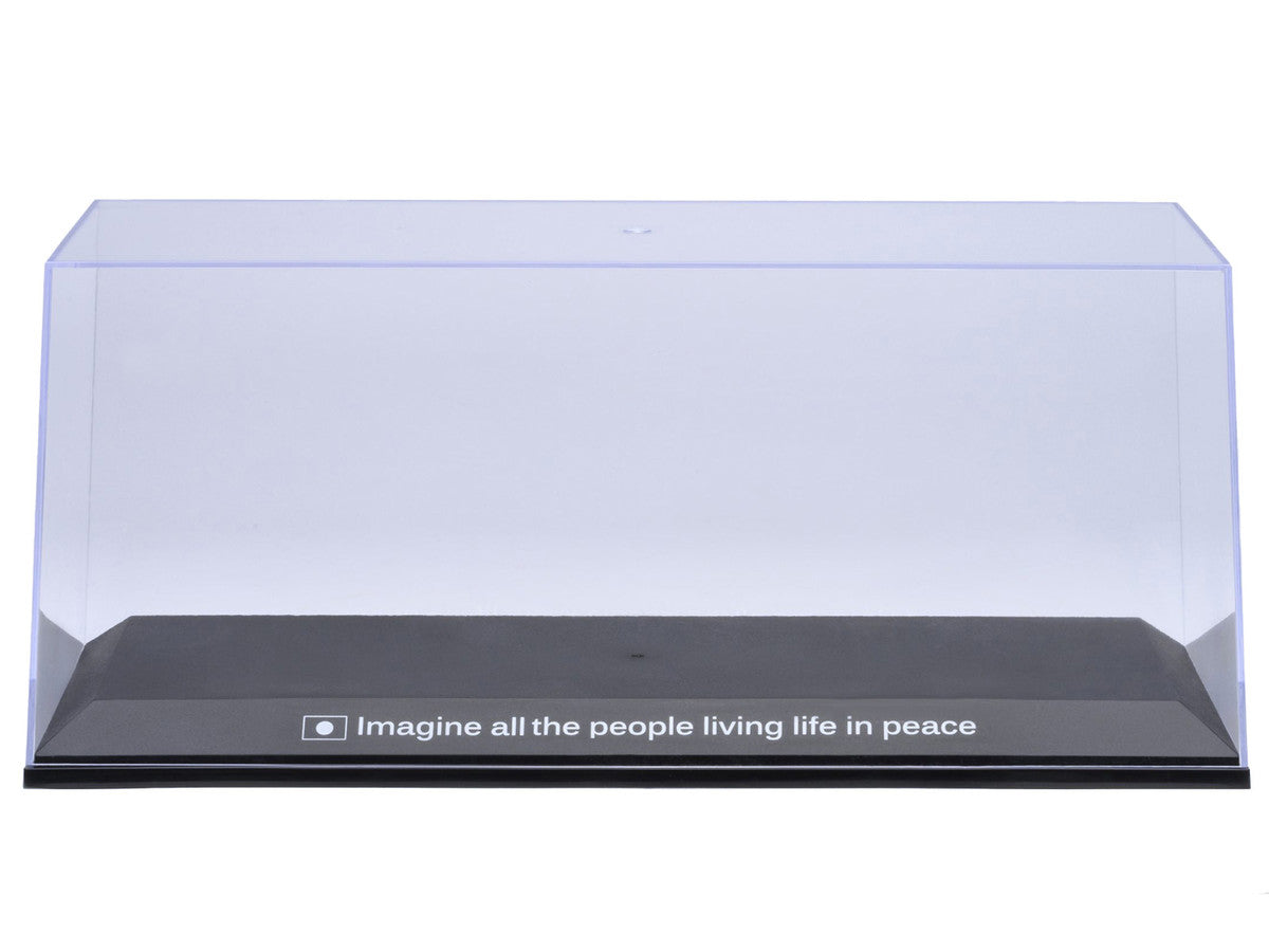 Collectible Display Show Case with Black Plastic Base and Green "LBWK" Logo for 1/18-1/24 Scale Model Cars by Autoart LuxuryLifeWay Online Store