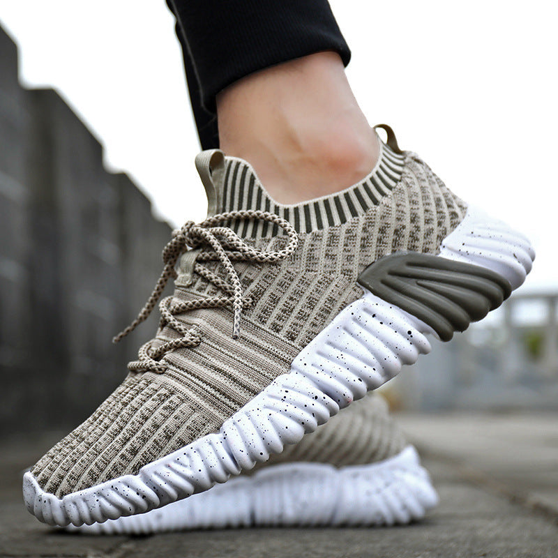 Men's Lightweight Running and Leisure Flyknit Shoes LadyShow.Store