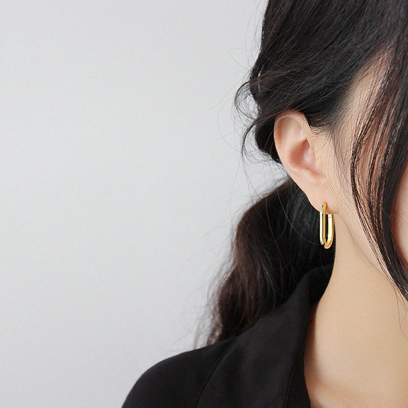 Korean S925 sterling silver earrings LadyShow.Store