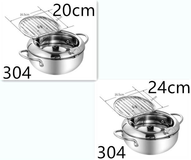 Stainless Steel Telescopic Folding Basket Frying Basket French Fries Degreasing Kitchen Tool CJD2