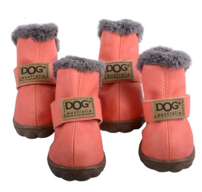 Dog Thick Snow Boots Keep Warm Teddy Autumn And Winter VIP Shoes LadyShow.Store