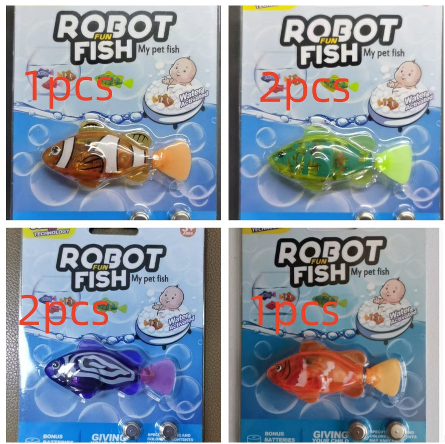 Pet Fish Simulation Light-Activated Clownfish Bathing And Splashing Toy Pets Fashion