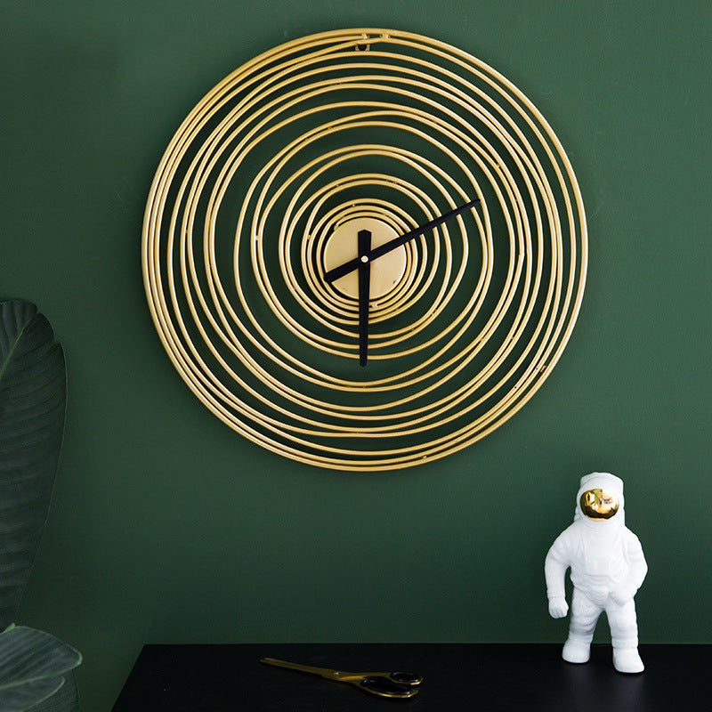 Nordic Annual Ring Wall Clock Creative Home Fashion PearlNestDecor.com