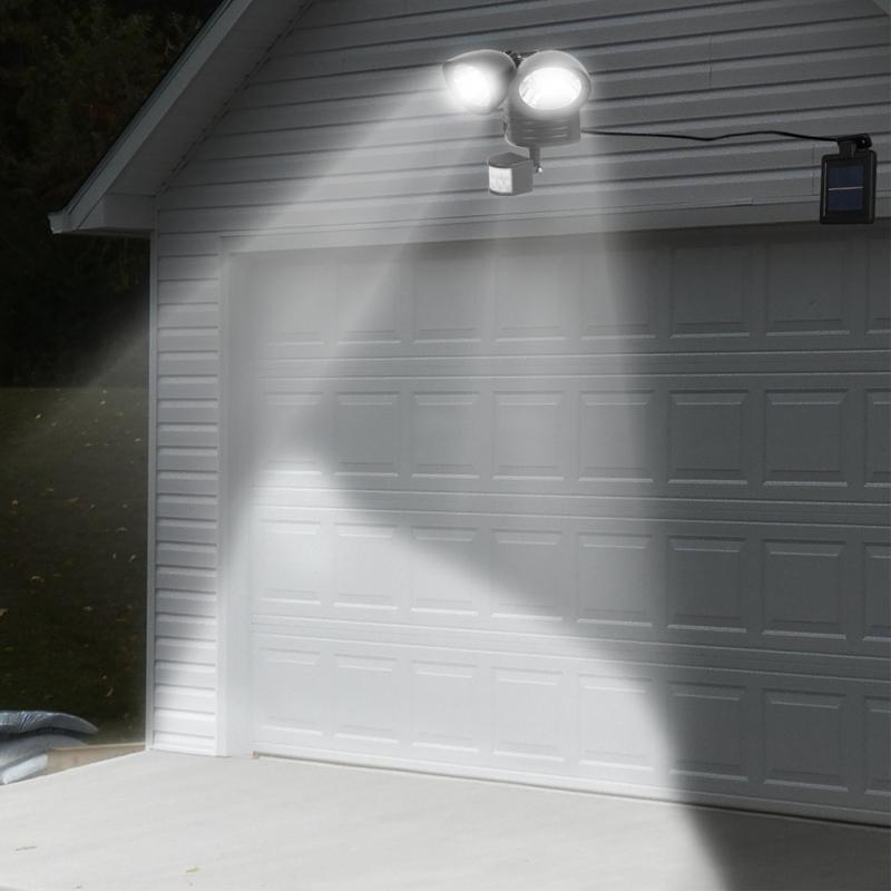 Dual-Head Solar Sensor Spotlight Best YouTube Store