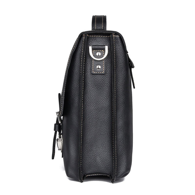 Men's Retro Casual Leather Business Briefcase CJD