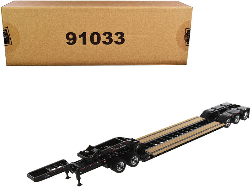 XL 120 Low-Profile HDG Outrigger Style Trailer with Jeep and 2 Boosters "Transport Series" 1/50 Diecast Model by Diecast Masters LuxuryLifeWay Online Store