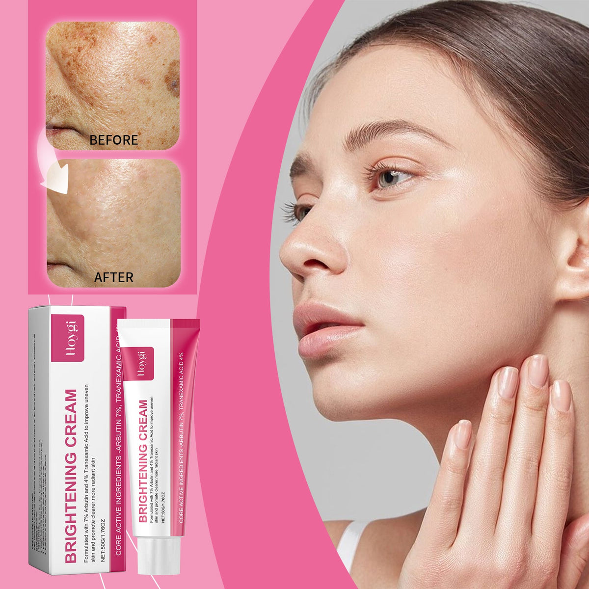 Arbutin Spot Brightening Cream 50g-box Tri Light Beauty