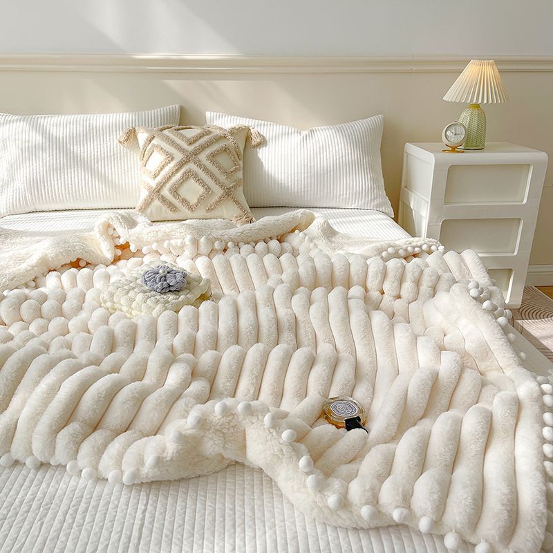 Dehaired Angora Blanket PearlNestDecor.com