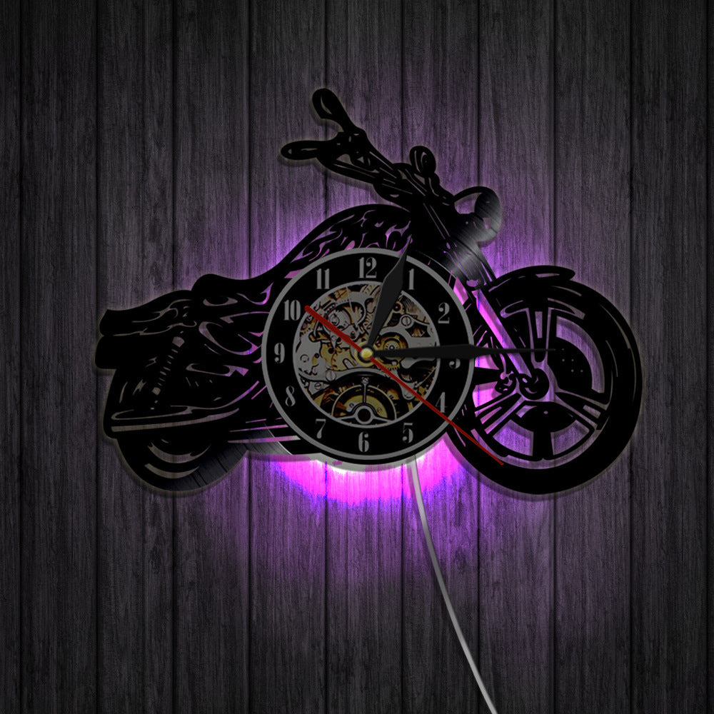 Retro nostalgic creative home wall clock PearlNestDecor.com