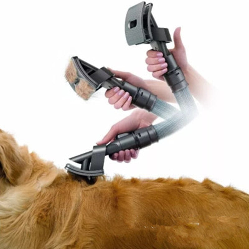 Pet Grooming Brush Tool Pet Vacuum Cleaner Brush Attachment Pets Fashion