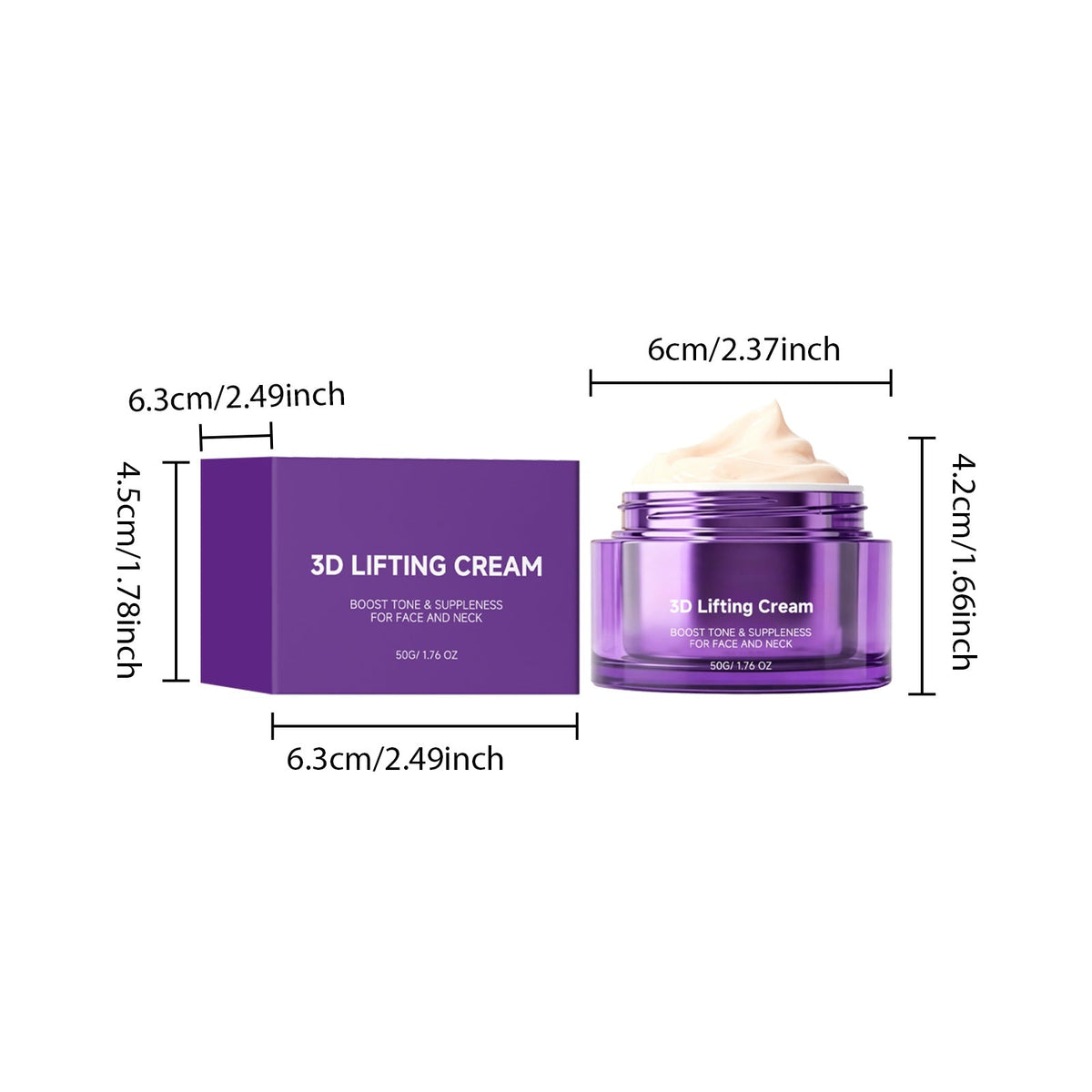 Tirai Firming Face And Neck Cream 50g Box Tri Light Beauty