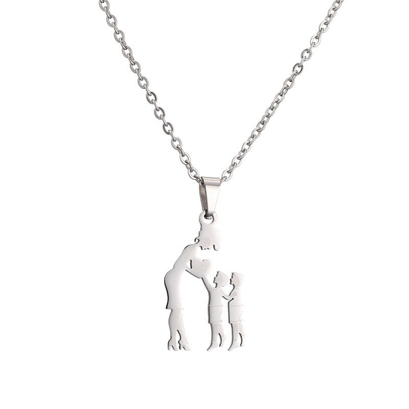 DIY Mother-Daughter Pendant Necklace for Mother's Day LadyShow.Store