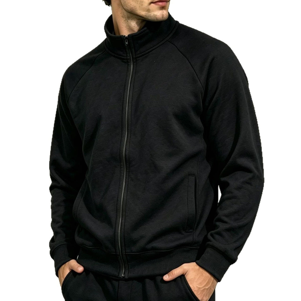 Men's Polyester Zip Up Hoodie, Spring Fall Casual Jacket, European American Style Men Top, 2026 New Arrival NorixaFashion.com
