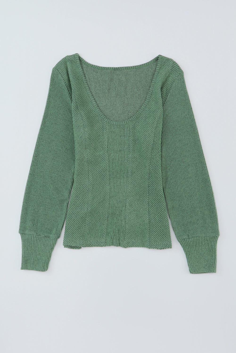 Harper U Textured Long Sleeve Top LuxuryLifeWay Online Store