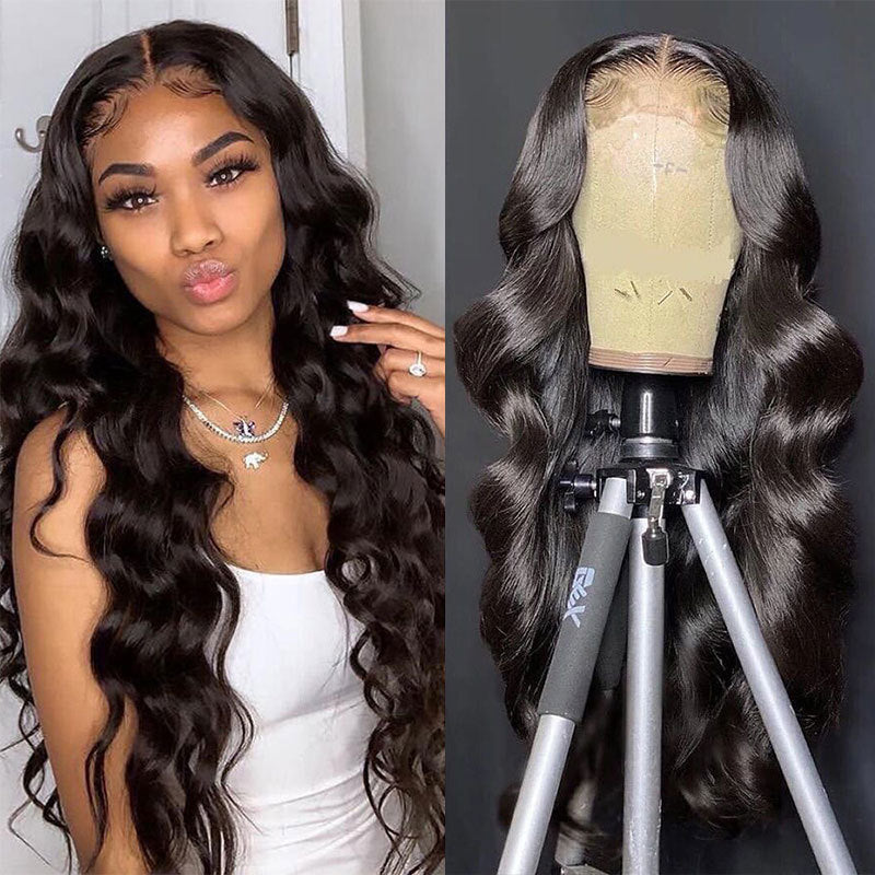 Loose Deep Wave13x4 Transparent Lace Human Hair Sleeve LuxuryLifeWay Online Store