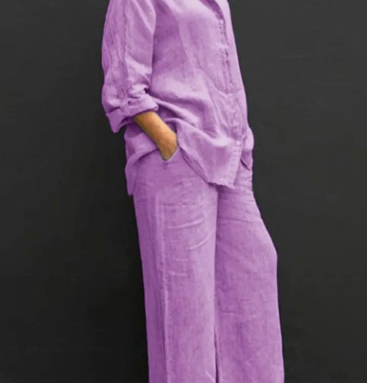 Women's Casual Urban Shirt Set NorixaFashion.com