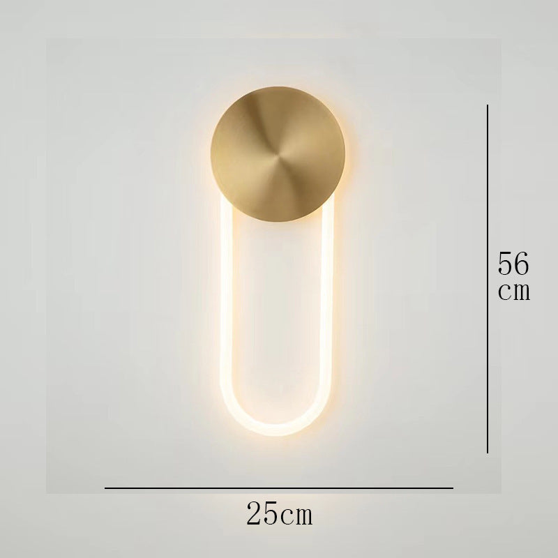 Minimalist Personalized And Creative Wall Lamp PearlNestDecor.com