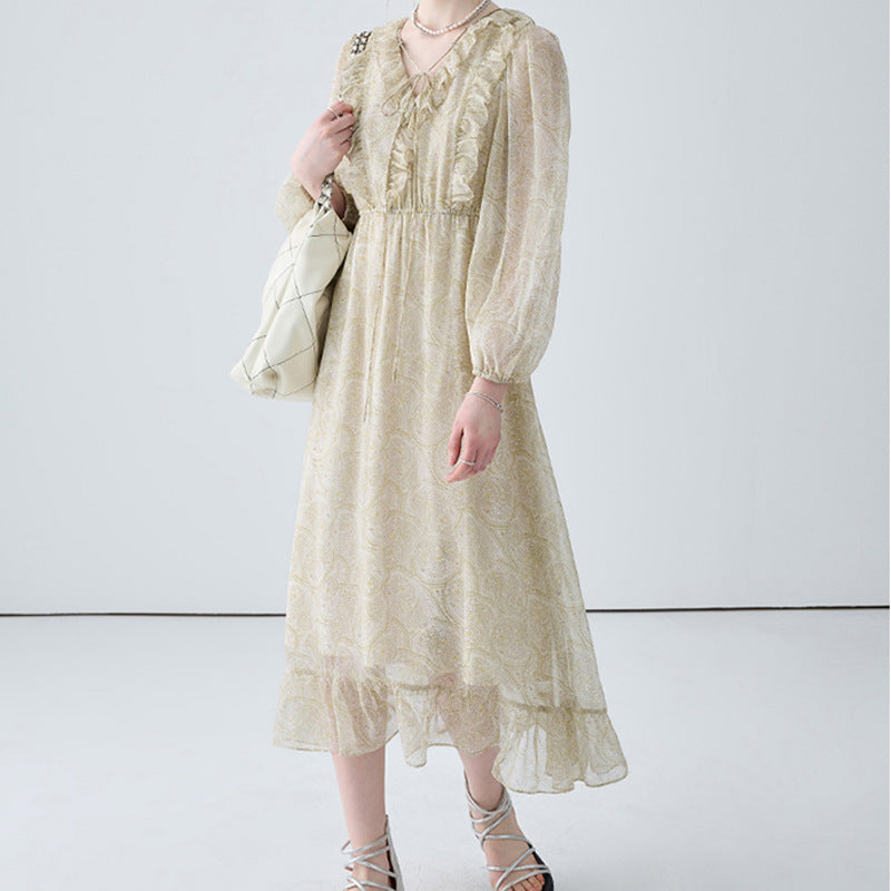 French Retro Dress For Women Summer NorixaFashion.com