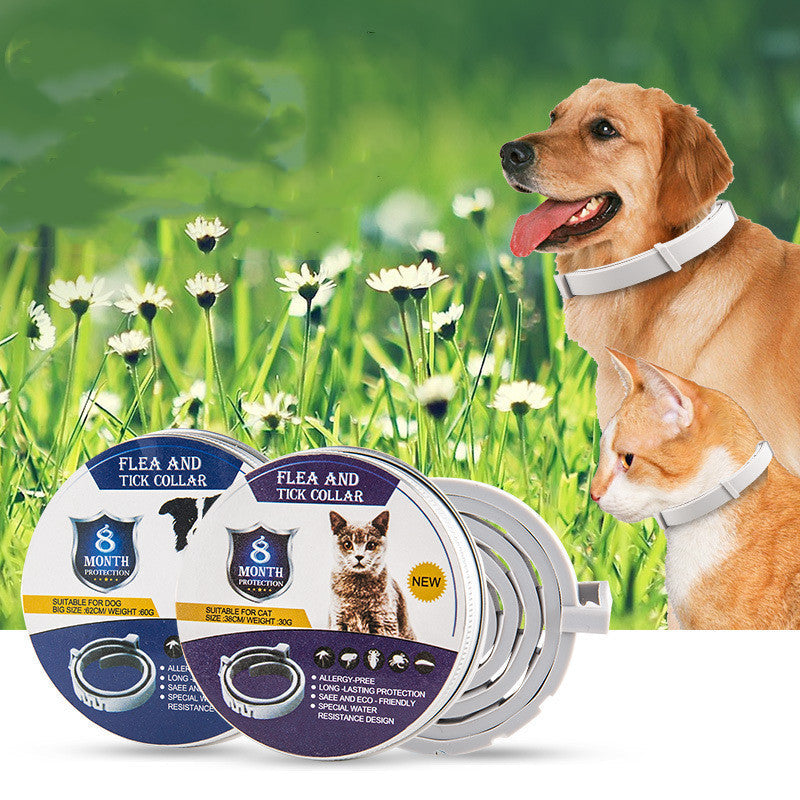 Pet Anti-mosquito Collar Cat Dog Adjustable Insect Repellent Collar Pet Supplies Pets Fashion