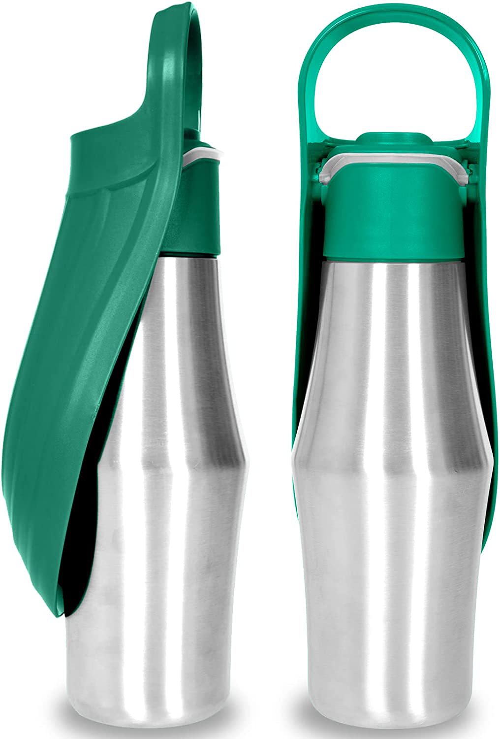 New Portable Pet Dog Water Bottle Soft Silicone Leaf Design For Dog Pets Outdoor Travel Drinking Bowls Water Dispenser Pets Fashion
