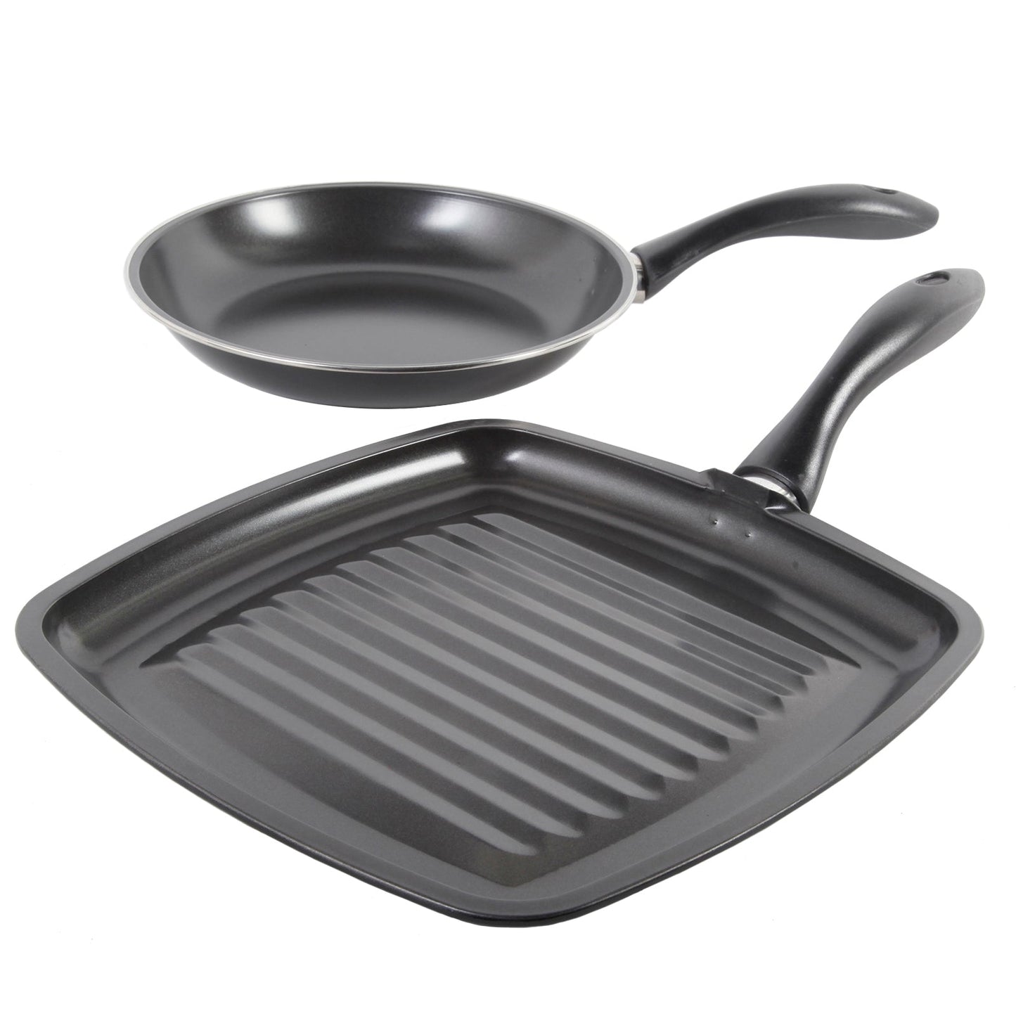 Gibson Westleton  2 piece Cookware Set Black LuxuryLifeWay Online Store