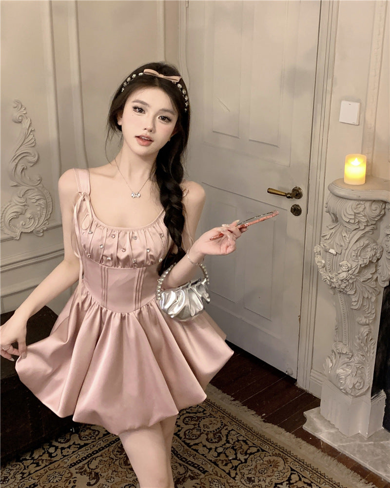 Fashion Fishbone Sling Dress Women NorixaFashion.com