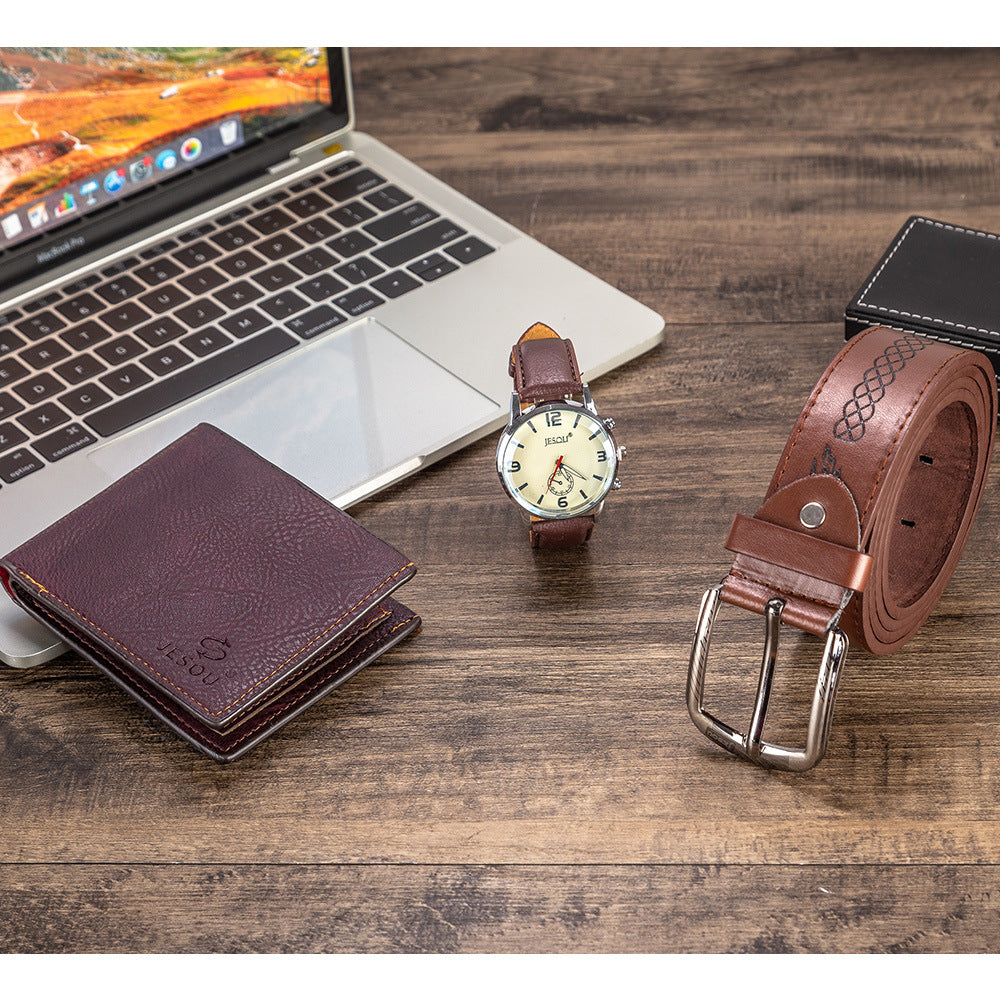 Watch wallet belt set Best YouTube Store