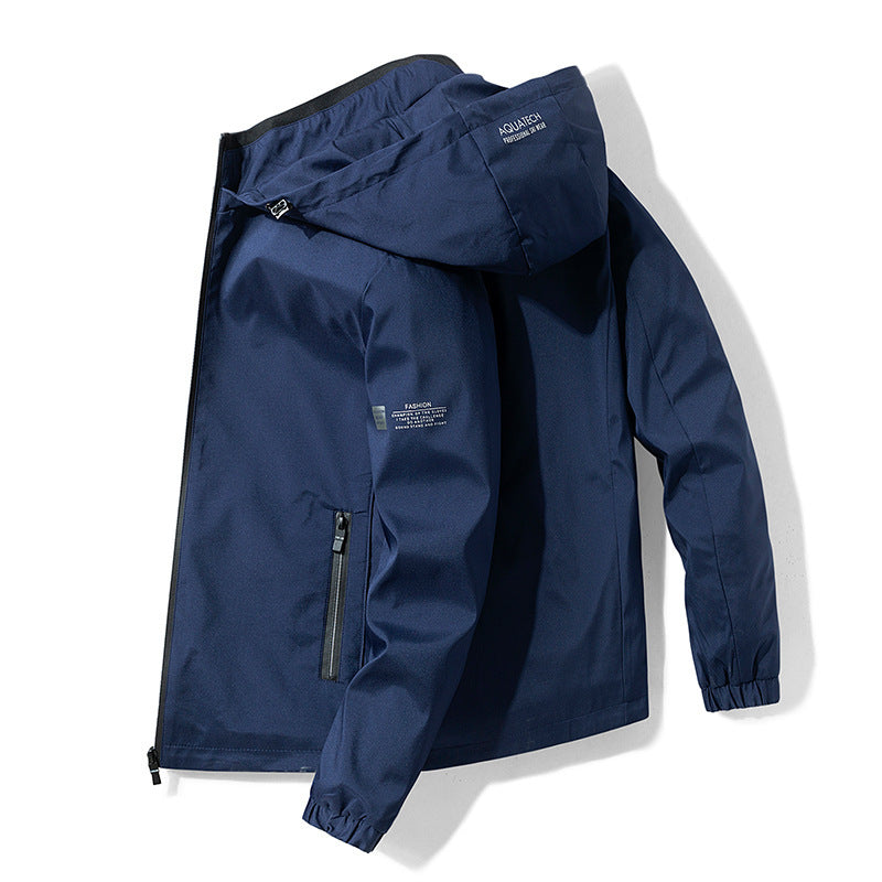 Youth Handsome Fleece-lined Thick Jacket Men LuxuryLifeWay Online Store