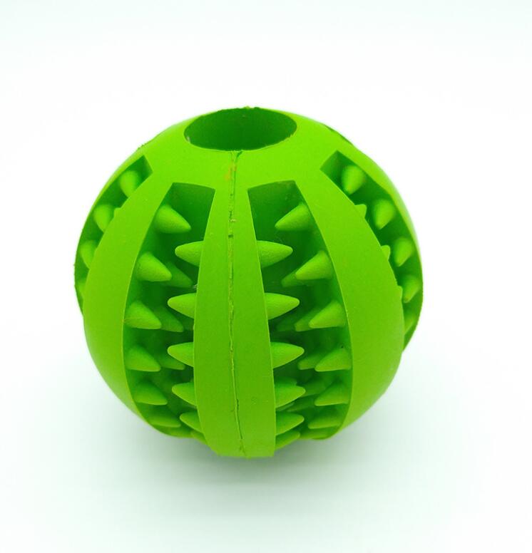 Pet Slow Feeder Dog Toy Cute Funny Rubber Dog Ball Toy Pets Fashion