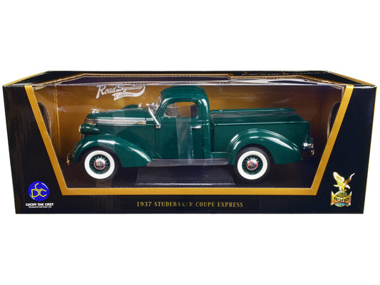 1937 Studebaker Express Pickup Truck Green 1/18 Diecast Model Car by Road Signature LuxuryLifeWay Online Store