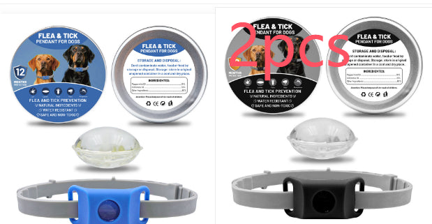 Pet Insect Repellent Button Collar Capsule Suit Pets Fashion