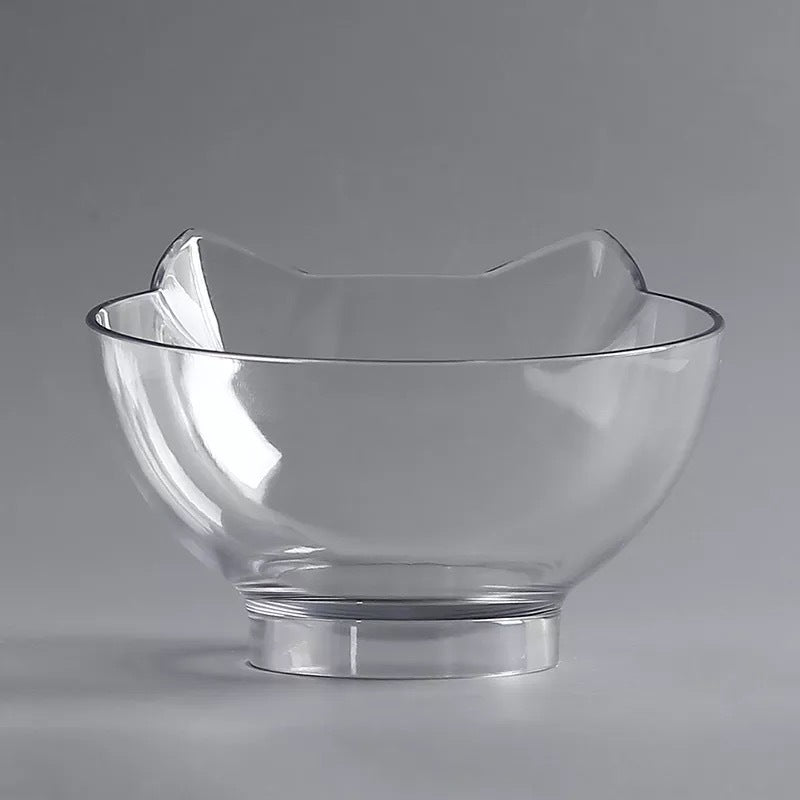Cat Double Bowl Cat Food Bowl Protects Cervical Vertebra Pets Fashion