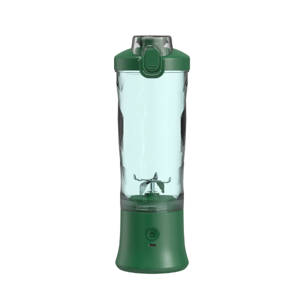Portable Blender 600ML Electric Juicer Fruit Mixers 4000mAh USB Rechargeable Smoothie Mini Blender Personal Juicer Colorf Pi-Mart