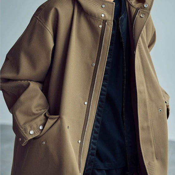 Hooded Jacket Fishtail Men Best YouTube Store