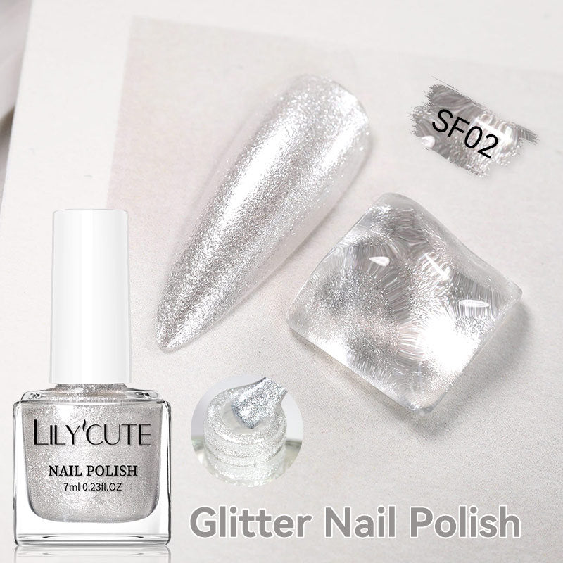Quick-dry Metallic Mirror Nail Polish, No Baking Required LadyShow.Store