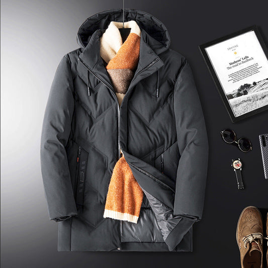 Men's hooded down jacket Best YouTube Store