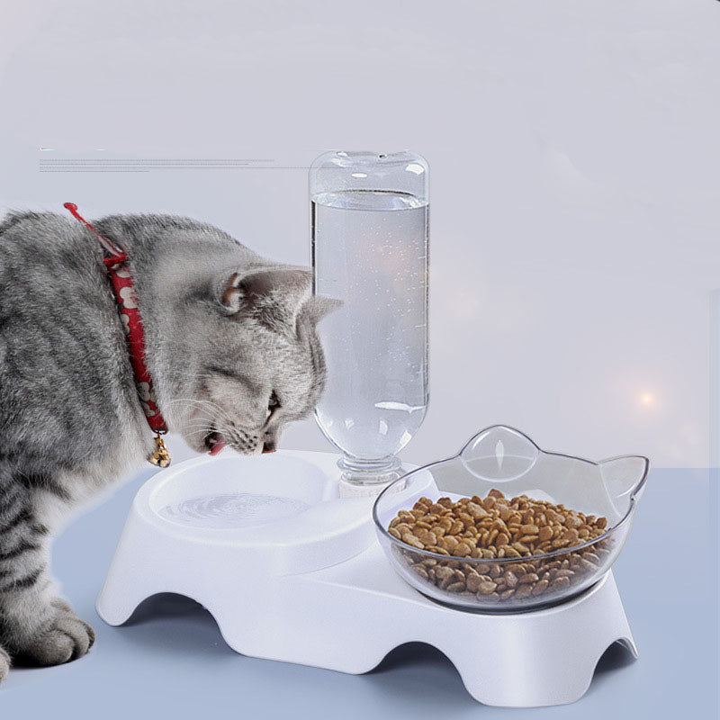 Pet feeder cat bowl Pets Fashion