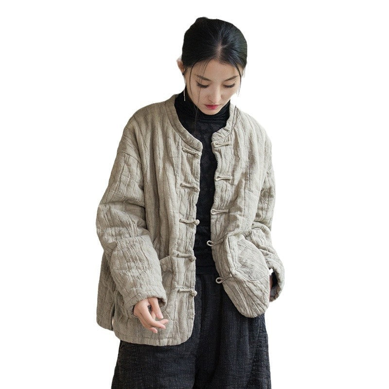 Tie-dyed Quilted Warm-keeping Clothing Cotton Jacket Best YouTube Store