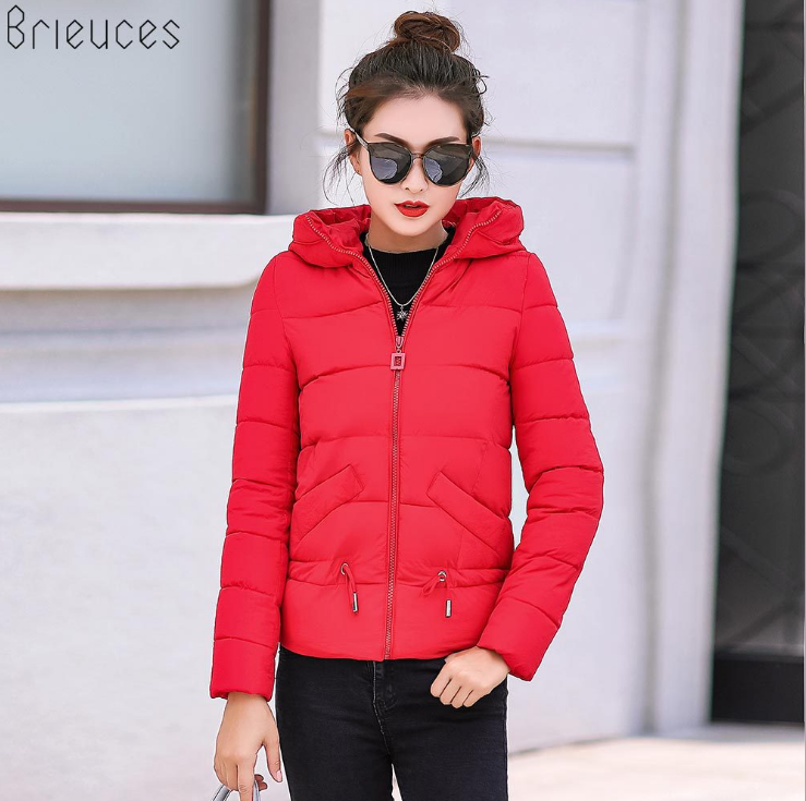 HEE GRAND Winter Jacket Women 2021 Padded Bag Snow Jackets Female Autumn Slim Short Jacket Outwear Ladies Winter Coat WWM1692