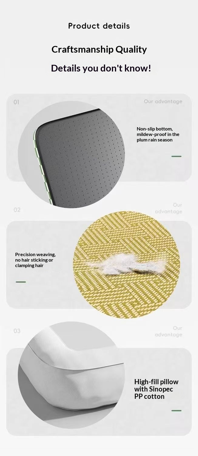 Checkerboard-pattern Cooling Mat Pets Fashion