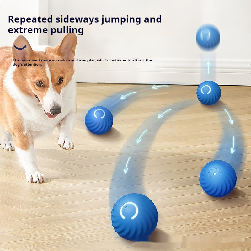 Gravity Jumping Ball Smart Rechargeable Dog Toy Pets Fashion
