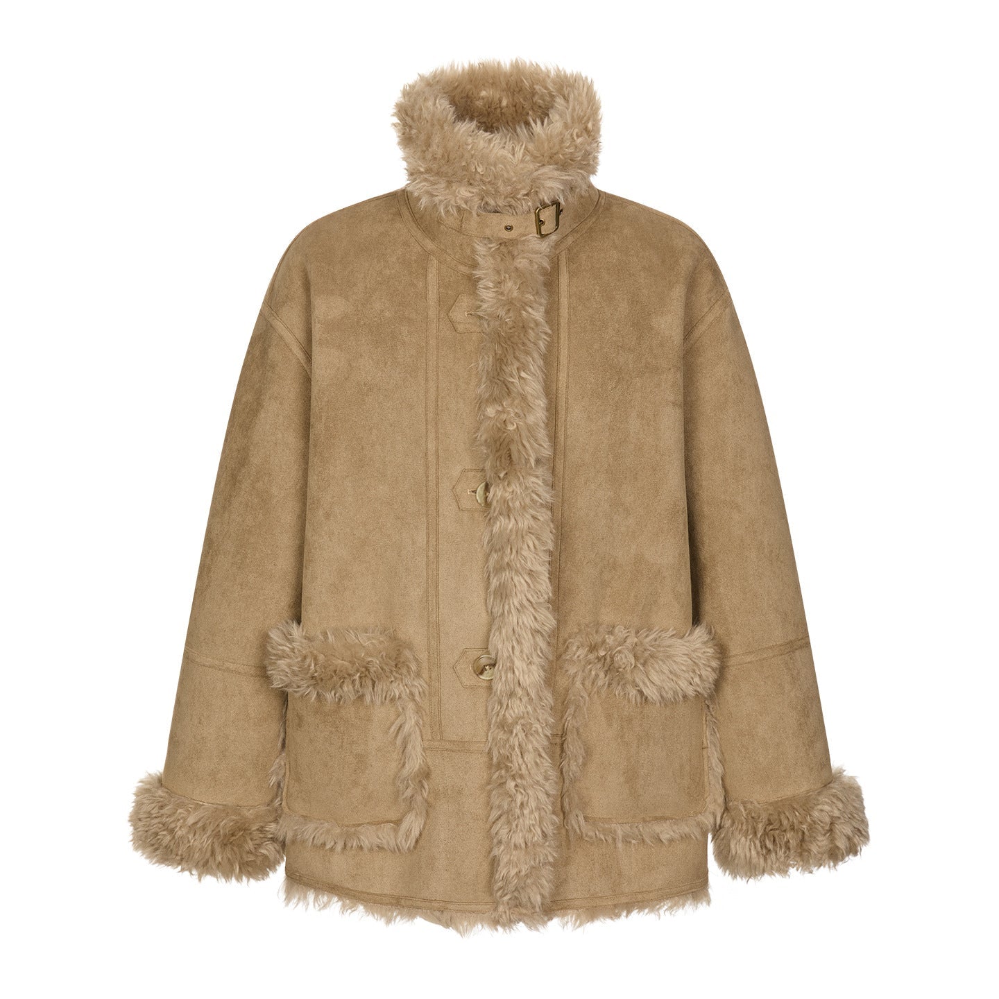 Womens Thickened Lambswool Coat For Autumn And Winter Best YouTube Store